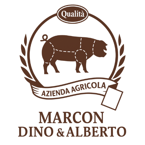 famiglia marcon davanti il negozio di salumi a santa maria del piave
