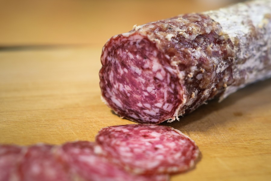 foto salame dei salumi marcon di conegliano